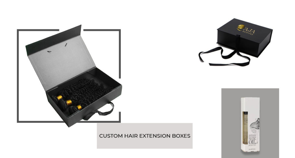 Hair Extension boxes Packaging