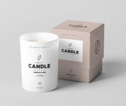 Custom printed Candle Boxes